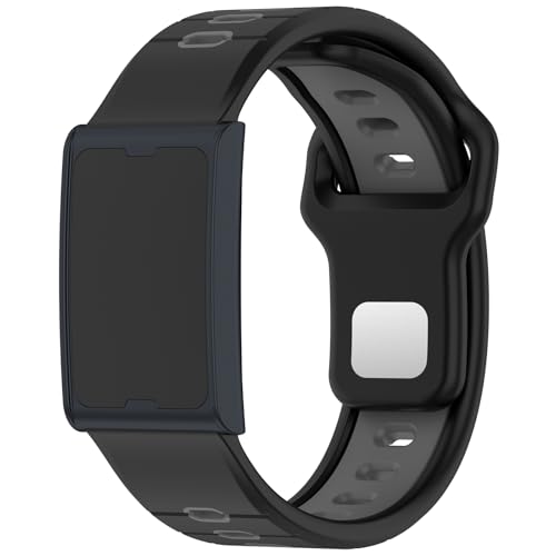 hengkang Amazfit Helio�X�g���b�v�E�H�b�`�o���h ���f�B�[�X �����Y 22mm ���߉\ �X�|�[�c �\�t�g�V���R�� �����p�o���h �X�g���b�v ���X�g�o���h Amazfit BIP 5/Redmi Watch 5 Active�p, Med