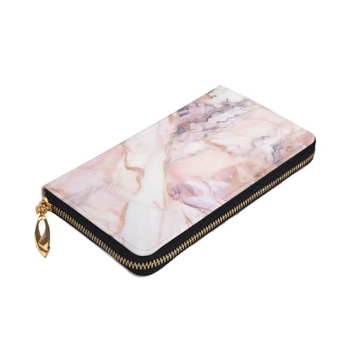 White Marble Pattern Wallet For Women Men Clutch Rfid Blocking Leather Wallets Large Capacity Purse Credit Card Holder Money Case With Zipper Phone Holder Long Travel Purse3