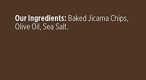 JicaChips Jicama Chips, Sea Salt, 8 Pack, BAKED, Paleo, Gluten Free, Vegan