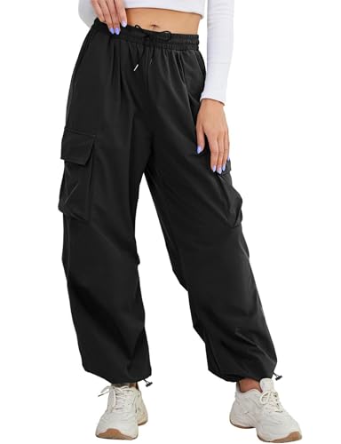 Womens-Cargo-Pants-Black-Baggy-Parachute-Pants-with-Pockets-Trendy-Cargo-Sweatpants-Joggers-for-Women-Y2k-Pants