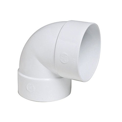 Plastic Trends 4 in. Hub x 4 in. Dia. Hub PVC Elbow