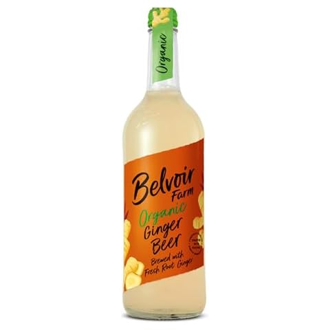 Belvoir 100% Organic Ginger Beer Presse, 25.4 Ounce | Organic Spicy Ginger Beverage | Refreshing and Bold | Perfect for Cocktails or Enjoying on Its Own | No Artificial Sweeteners Cover