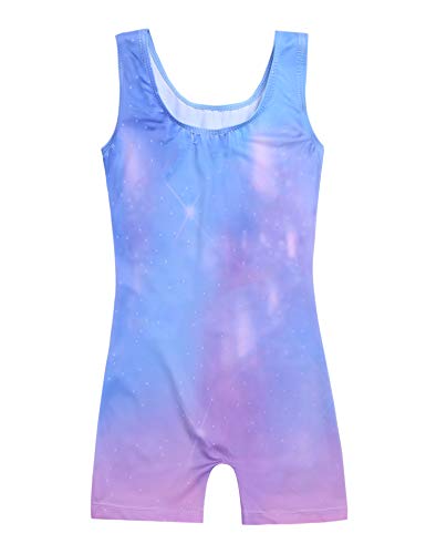 Zaclotre Kid Girls Gymnastic Leotard Sparkly Shiny Diamond Ballet Dance One Piece Outfit