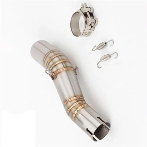 Tuyau liaison échappement moto CBR250 résolvant les pertes de compression 51mm