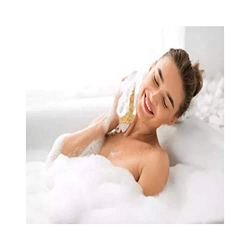 Image of Natural Loofah Sponge Body Scrubber 1 Piece - Luffa Bath scrub is Body Cleansing Removing Dead Skin Cells and Revitalizing Softer New Skin - Peerkangai Naar (Big Size)