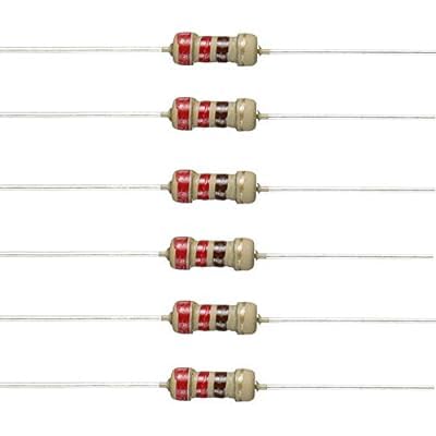 Insignia Labs - 220 Ohm Resistor (100Pcs) - 220 Ohm 1/4w (0.25 Watt) ?5% Tolerance Metal Film Fixed Resistor