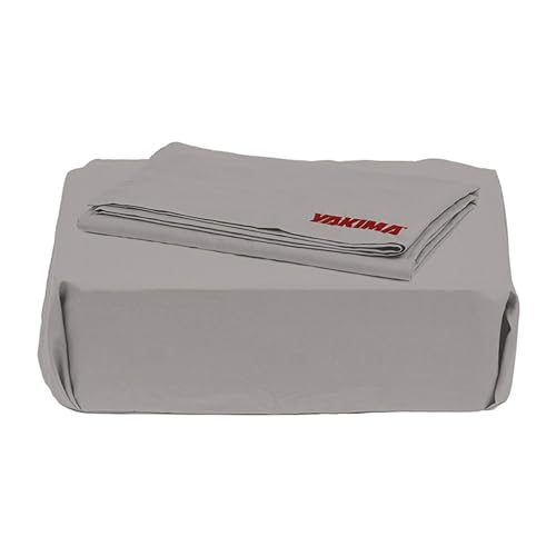 Yakima SkyRise BedSheets Cotton 300 Thread Count No Tuck Full Sheet Set For Small Skyrise Tent Mattress with Drawstring Bag, Gray