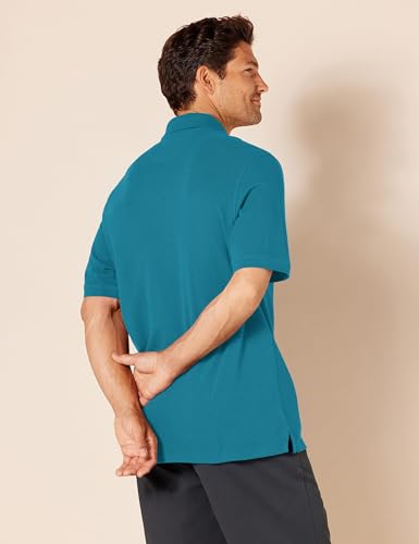 Image of Amazon Essentials Men's Regular-Fit Short Sleeve Cotton Pique Polo Shirt (Available in Big & Tall)