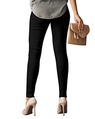 Womens Ripped Jeans Stretch Skinny Jeans for Women Butt Lifting Distressed Jeans High Waisted Denim Pants Light Blue2