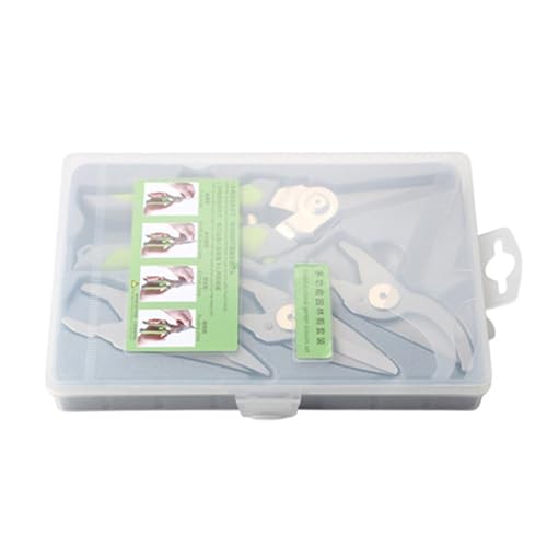 多機能果樹剪定ばさみ SK5 鋼コーティングされた枝はさみ 3 交換可能なトリムチップ防錆ツール鋼木トリミングはさみ