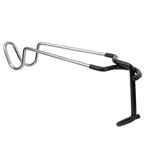 Tent Light Hook, Portable Hanging Lamp Holder for Camping, Hiking, Fishing with Non Slip Steel and Rubber Ends, Lightweight and Portable,