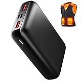 mAh 電熱ベスト バッテリー 20000mAh 大容量 電熱ベスト専用モバイルバッテリー 電熱ジャケット バッテリー 5V/3A 安定出力 2台同時充電 Type-C/Micro-B入力 2.1A急速充電 ヒーターベスト用電池 スマホ充電 携帯充電 残量表示 軽量小型 名刺サイズ 加熱服専用電池 PSE認証済み