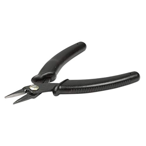 The Beadsmith Hi-Tech Chain Nose Pliers, 5.5 inches (140mm) with high Carbon Steel Head - Image 2