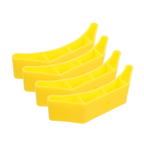 SUPVOX 4Pcs Dumbbell Holder Rack Portable Support Frame with Cushion Pads for Home Gym Compact Design for Space Saving Enhanced Stability and Quiet Operation for Weight