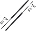 2 Pieces (Set) Tuff Support Hatch Lift Supports 1986 To 1992 Toyota Supra