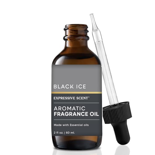 2oz Scented Home Fragrance Essential Oil by Expressive Scent (Black Ice)