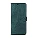 IUQXU for Oppo Reno12 FS 5G/Oppo Reno12 F 5G Wallet Phone Case with Screen Protector [RFID Blocking] Leather Flip Card Holder Women Men Cell Phone Case for Oppo Reno 12 F FS 12F 12FS 5G Green
