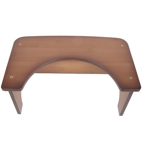 BUTIFULSIC Bamboo Toilet Stool Footstool Stool for Bathroom Boys and Girls Potty Multi-Functional Poop for Home
