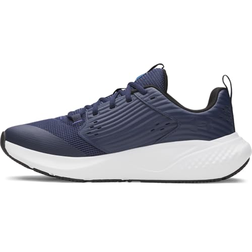 Under Armour Men's Charged Commit Trainer 4, (403) Washed Navy/Distant Gray/Black, 12, US