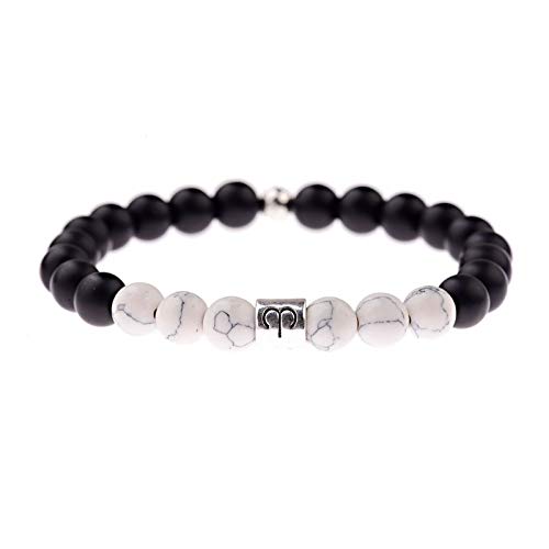 KESHJAX Braccialetto di Pietra,Aries 12