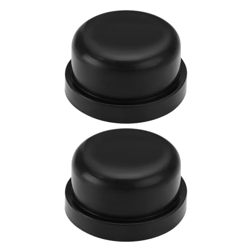 eMagTech 1x Headlight Dust Cover A4518260324 Car Headlamp Dust Cap Compatible with Benz Smart 451 Car LED Bulb Headlight Rubber Waterproof Dustproof Sealing Cover Cap Black