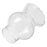 Conception adaptable : convient pour une utilisation avec une large gamme de lampes à kérosène, offrant une flexibilité la création d'installations d'éclairage élégantes, verre de cheminée de lampe à huile transparent, abat- en verre de lampe à kérosène