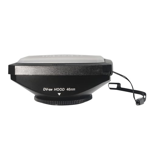 Paraluce grandangolare e compatto migliora i colori riduce i riflessi e vignettatura - mm 46 mm 16:9 leggero nero