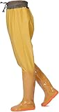 ZGYOZMNG Vadeadores de Pesca con Botas, Botas Ligeras hasta la Cadera para Hombres y Mujeres, vadeadores de Pesca hasta la Cadera de PVC Impermeables (Amarillo 1,5 UK)