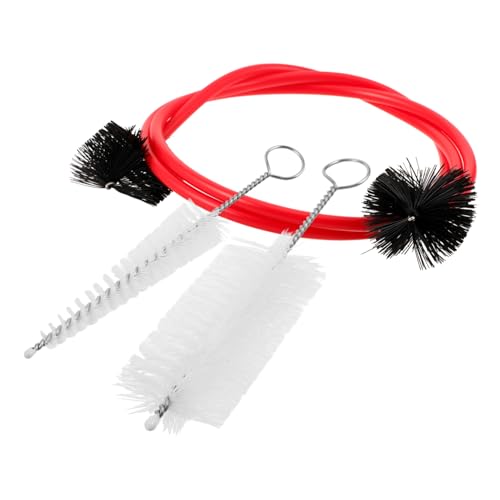 ibasenice Und Hole Cleaner Brush Trumpet Flute Sax Stainless Steel Handle Deep Cleaning