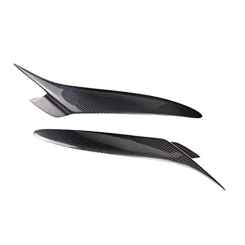 Beaums 1 par de Fibra de Carbono de la ceja del párpado Pegatina Cubierta del reemplazo para Mazda RX 8 RX8 2004-2008