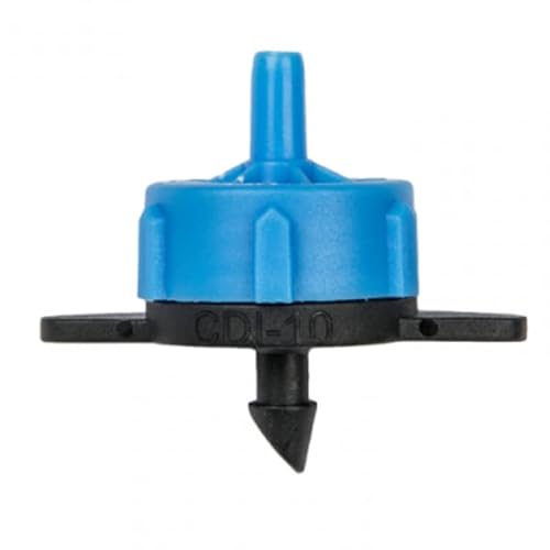 Bradas 1499 - Gotero para jardín con compensación de presión (8 l/h, salida exterior de 4 mm) Cover