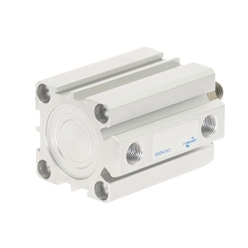 Cilindro de aire compacto serie SDA-B de diámetro 40 mm y carrera de 30 mm con rosca macho 5