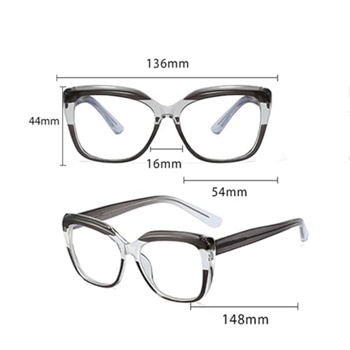 Tr90 Spring Hinge Women Glasses Frame Clear Eyewear Men Leopard Shades2