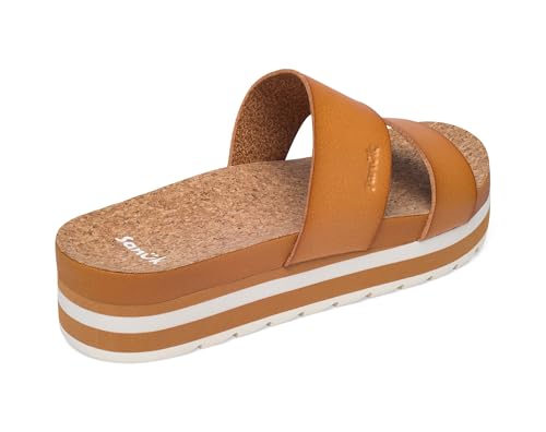 Image of Sanuk Womens Alt-Itude | Platform Sandals Women | Womens Fashion Slide Sandals | Molded Footbed with Arch Support
