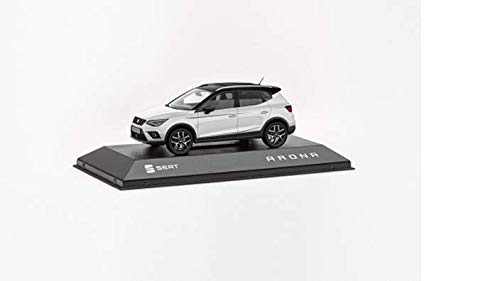 Preisvergleich Produktbild Seat Arona Modellfahrzeug 1:43, nevadaweiß - 6H1099300HBB
