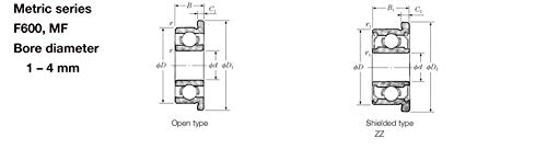 F624-2RS roulement à billes flasqué résistant pour optimiser vos robots DIY - 6