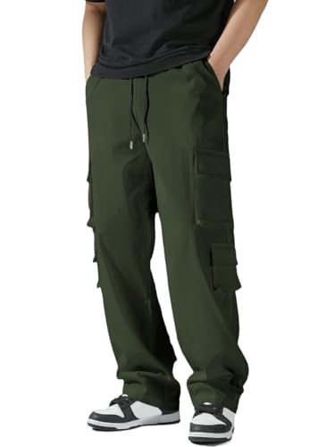 Image of Tagas Men Plus Flap Pocket Side Drawstring Waist Cargo Pants || Trousers Casual Pant || Cargo Pant || Jeans Pant || Track Pant for Man ||MC-8
