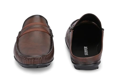 Image of Server Loafers for Men Casual Shoes | Slip-on Closure | Stylish Slip on Cut Shoe | Perfect Business Casual |Back Open Shoe | Men's Loafer Shoe