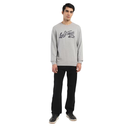 Image of Levi's Cotton Blend Men Crew Neck Sweatshirt