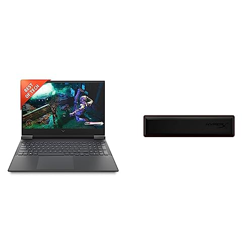 Image of HP Victus Gaming AMD Ryzen 5-5600H Processor 16.1 inch(40.9 cm) FHD Gaming Laptop & HyperX Wrist Rest Variations TKL