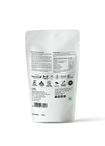 Lunn Natural Fine Grain Desert Salt | 17.63 Oz (500 Gm) | Specially Harvested In Winter | Rich In Mineral | Pure Unrefined Salt | Non-Gmo | Gluten Free | Vegan | Adds Taste #TOP1