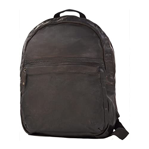 Sac à dos en cuir grand homme portable 13 marron pour ordinateur