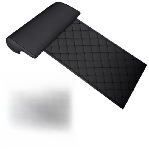 Cojín de Asiento para Coche, para Toyota RAV4 / Hybrid 2019-2023 cojín Extensor para Asiento de Coche, Cojín de Soporte para Las piernas del Coche,A Black