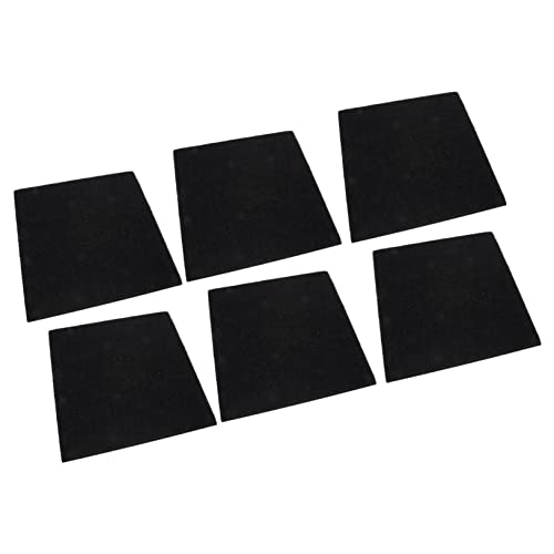 6 piezas de paneles acústicos antiflama para absorción de sonido para aislamiento acústico en paredes, techos y puertas para KTV, cine y salas de música miniatura 1