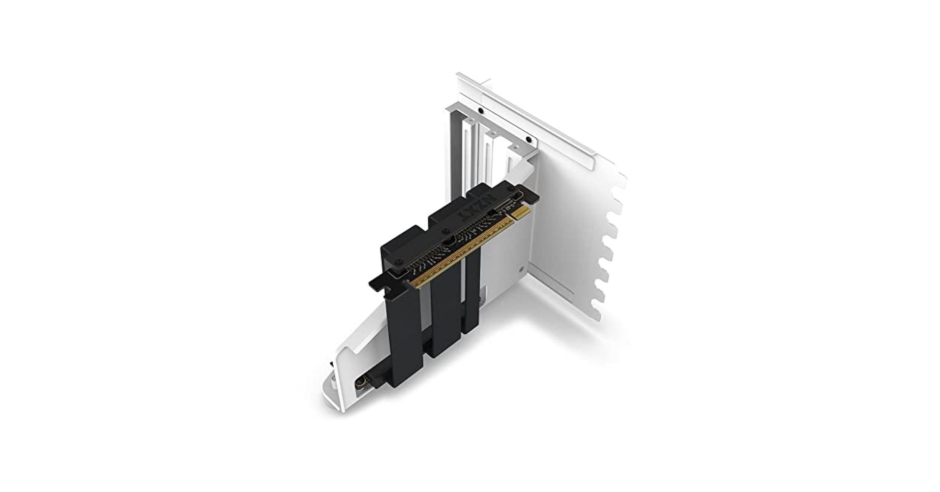 NZXT VERTICAL GPU MOUNTING KIT ホワイト Amazon.com: NZXT Vertical GPU Mounting Kit wh 175mm AB-RH175