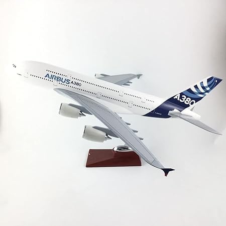 Buy King Online Aircraft Model Small Airbus-A380 Amsairbus - White