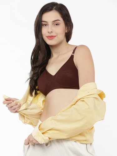 Image of Softline Women's Cotton Rich Wire-Free Non-Padded Bra Combo | Full Coverage & Breathable Comfort | Fancy Lace Design for a Feminine Look | Everyday Support & Soft Feel (Pack of 2)
