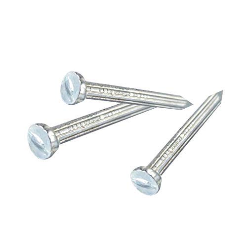 Excel Hardware,Hard Steel Concrete Nails 1 1/2" inch (38 mm) Pack of 100 Pieces (1 1/2")