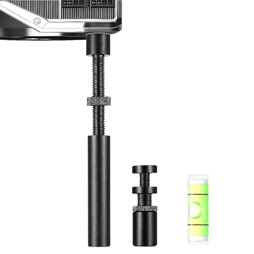 2 Soportes para Tarjeta Gráfica, Soporte GPU Ajustable en Altura, Soporte anti-flacidez, Soporte Tarjeta Grafica de Aluminio con Base (26-50mm and 72-120mm).