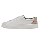 Hey Dude Women's Karina Natural Coconut White Size 7 | Women's Sneakers | Women's Casual Shoes |...
